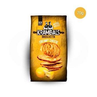 KRAMBALS® Bruscheta Creamy Cheese 70gr KRAMBALS® Bruscheta Creamy Cheese 70gr