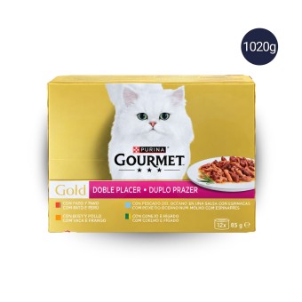PURINAŽ Gourmet Gold Double Pleasure 1020g PURINAŽ Gourmet Gold Double Pleasure 1020g