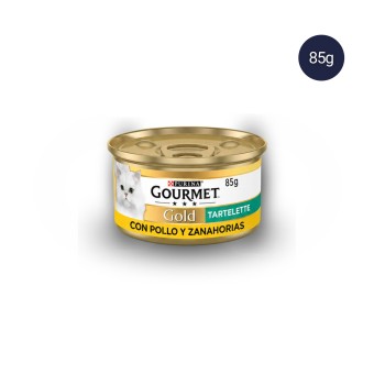 PURINA® Gourmet Gold Tartelette mit Huhn und Karotte 85g PURINA® Gourmet Gold Tartelette mit Huhn und Karotte 85g