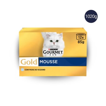PURINA® Gourmet Gold Mousse al Pesce dell'Oceano 1020g PURINA® Gourmet Gold Mousse al Pesce dell'Oceano 1020g