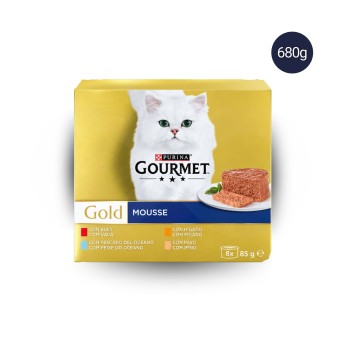 PURINA® Gourmet Gold Surtido de Mousse 680g PURINA® Gourmet Gold Surtido de Mousse 680g