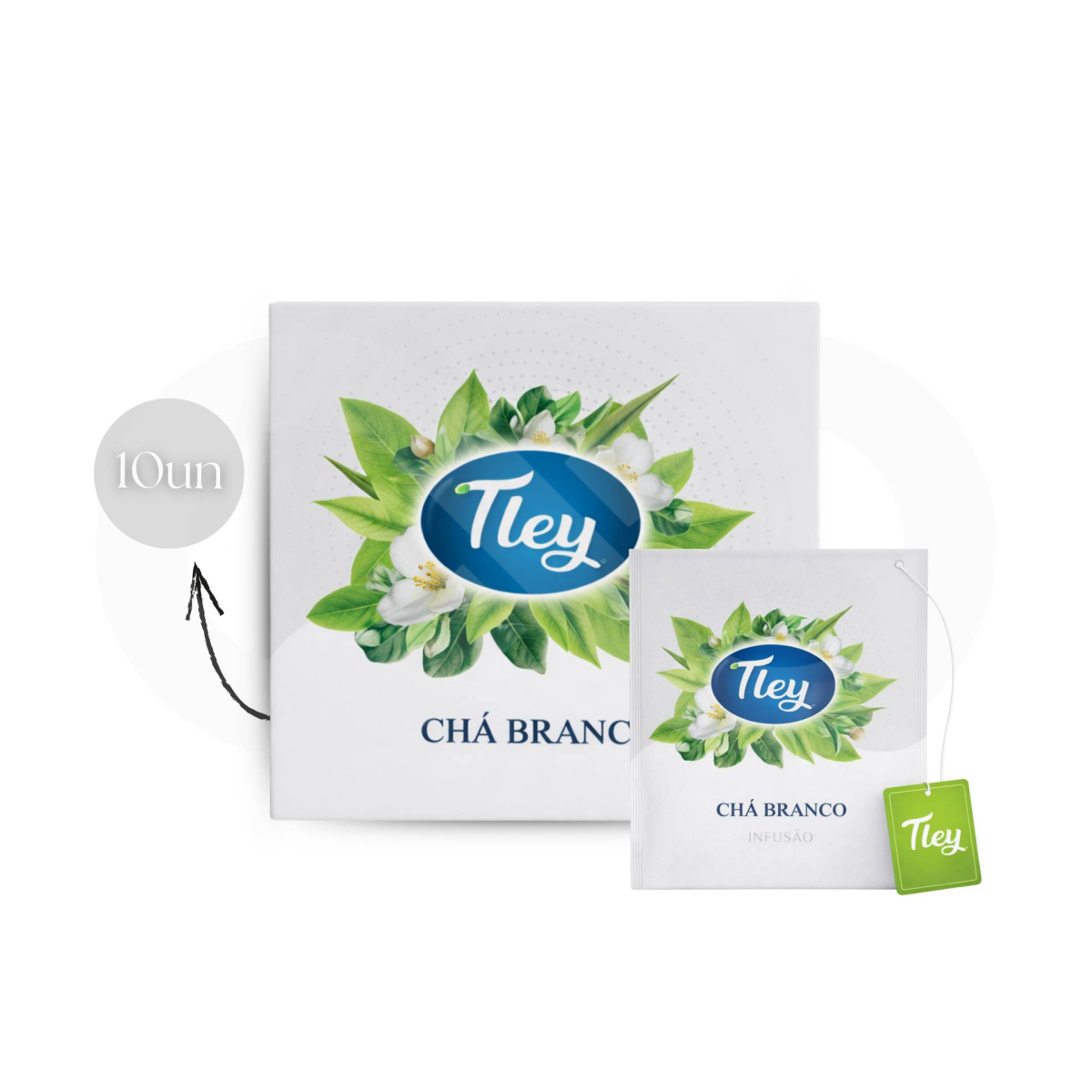 TLEY® Tea White 10 un. - GR00140VR00418 - PluriBrands